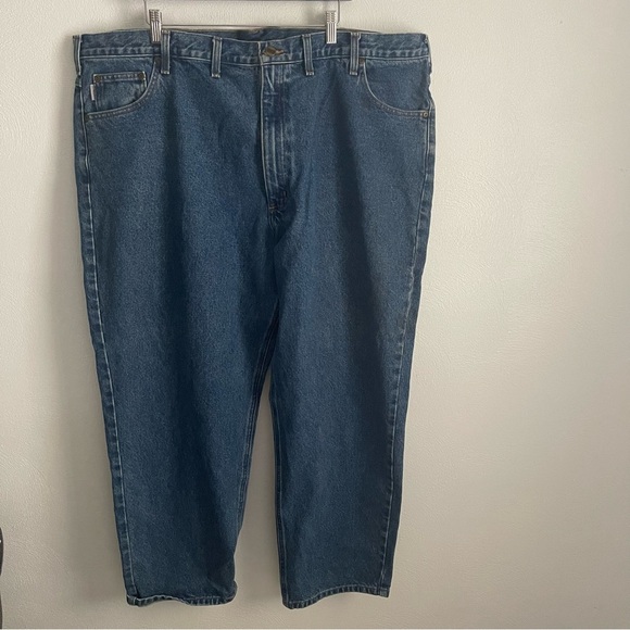 CARHARTT Jeans Mens 48 X 30 B17 DST Relaxed Fit GUC - Picture 1 of 6